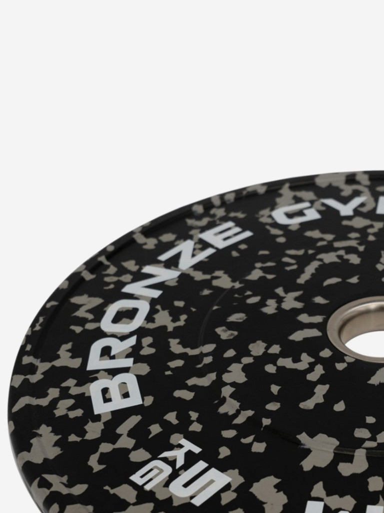 Диск для штанги бамперный BRONZE GYM камуфляж 5 кг