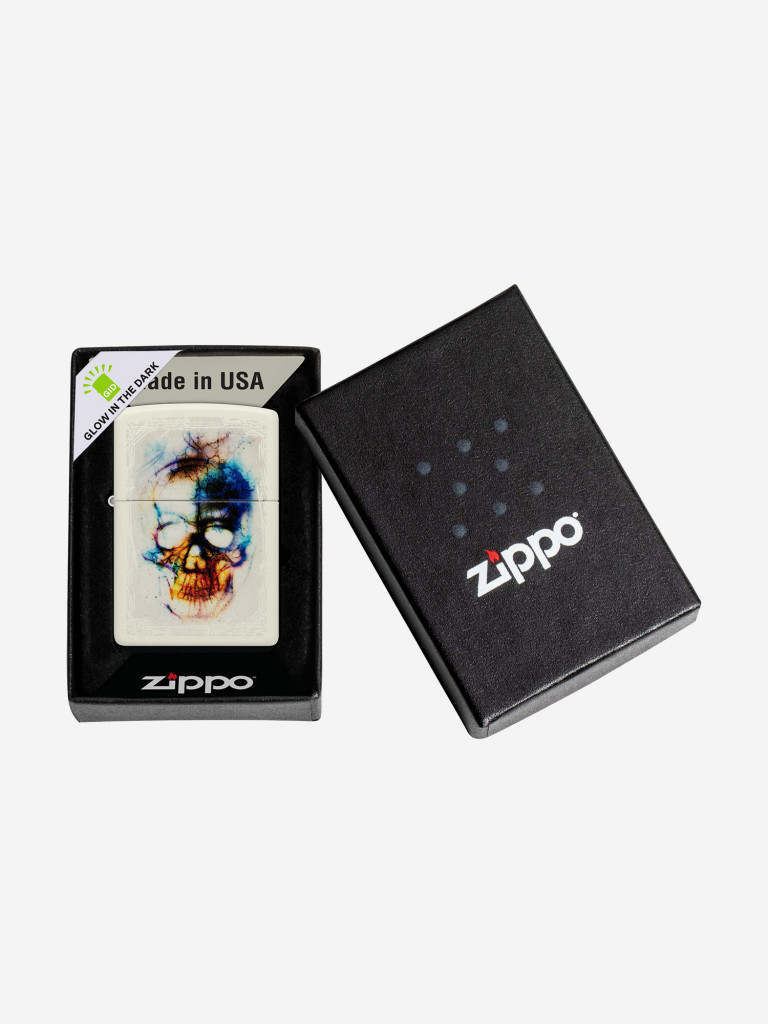 Зажигалка бензиновая ZIPPO 48563 Skull