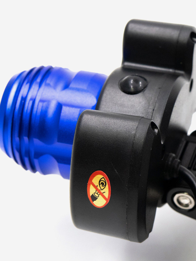 Фонарь налобный Сибирский Следопыт-Лайт, 1 Led + 2 Cob, zoom, аккумулятор 220В.