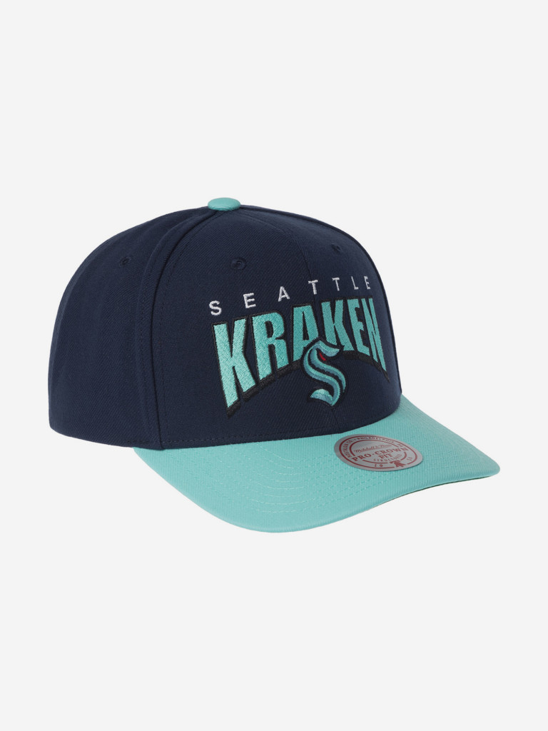 Бейсболка MITCHELL NESS HHSS6642-SKRYYPPPNAVY Seattle Kraken NHL (синий)