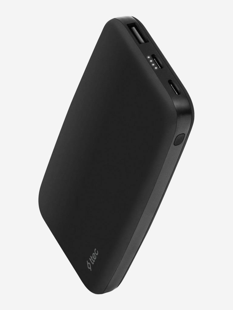 Внешний аккумулятор TTEC ChargeUp 10.000mAh 15W Powerbank. Цвет: черный