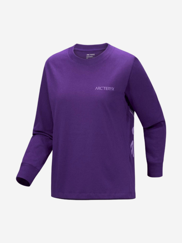 Лонгслив женский Arcteryx Kragg Cotton Bird Crew Neck