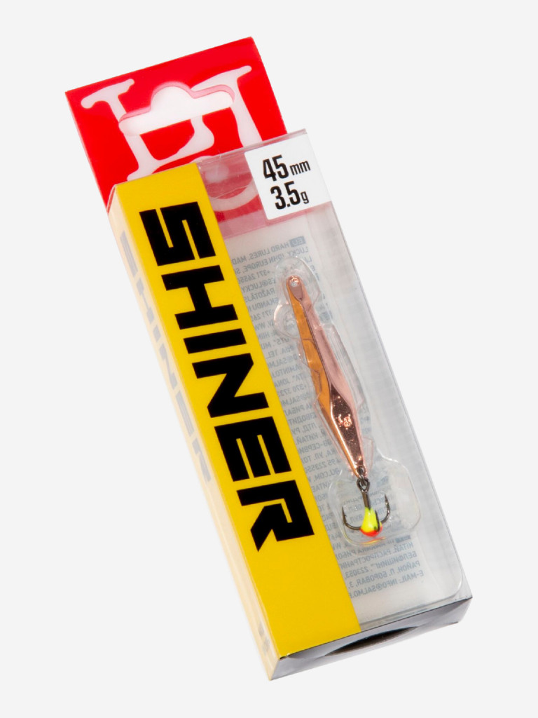 Блесна вертикальная зимняя Lucky John SHINER, длина 45 мм C, блистер