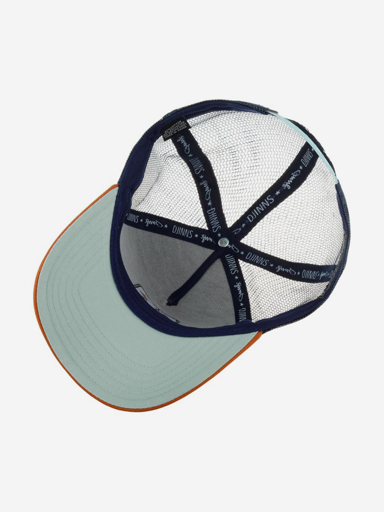 Бейсболка с сеточкой DJINNS HFT Cap DNC New 1.5 (серый)