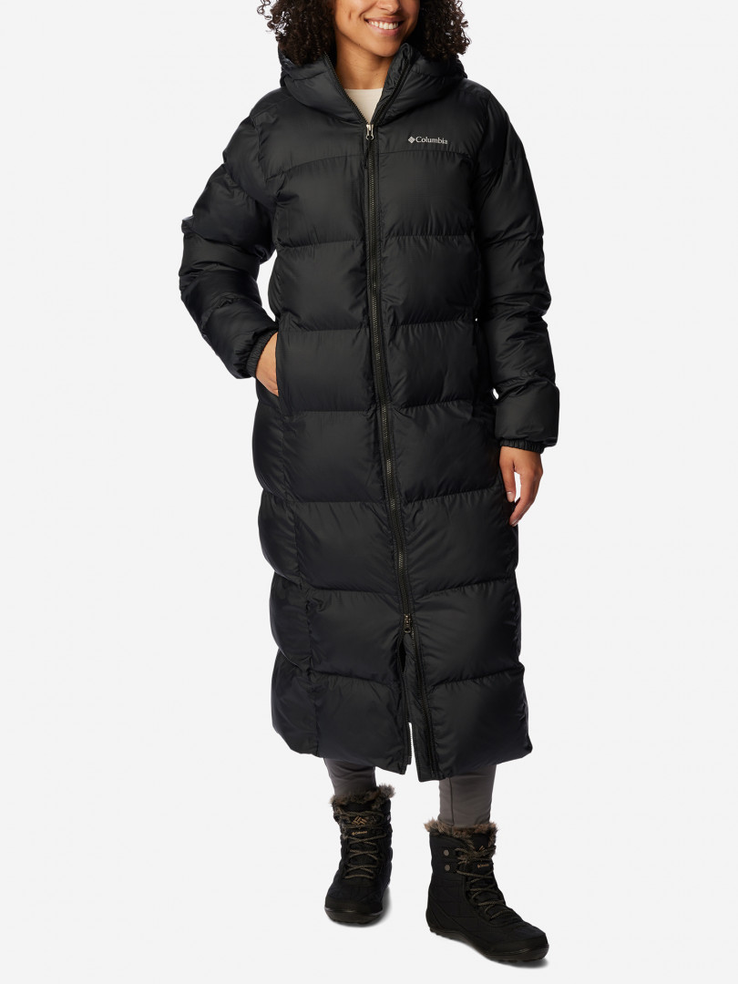 Пальто утепленное женское Columbia Puffect II Long Jacket, Черный