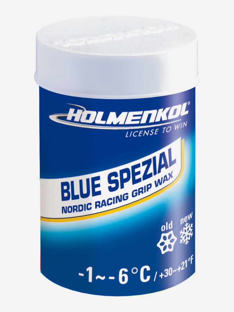Мазь держания для беговых лыж HOLMENKOL Grip Blue Spezial