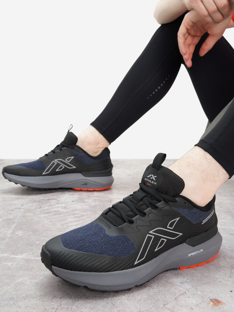 фото Кроссовки мужские athlex navi, синий