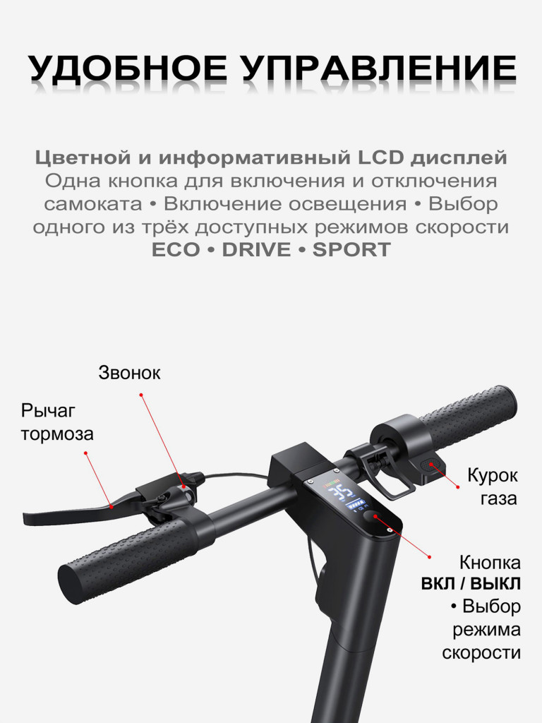 Электросамокат AOVO PRO MAX