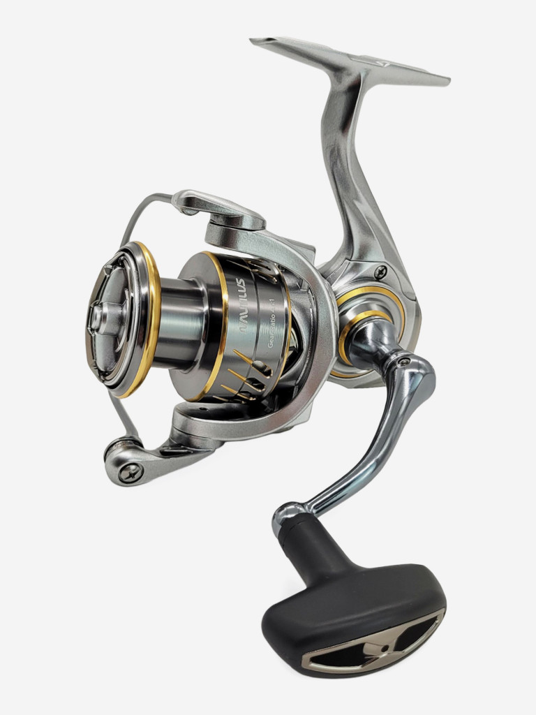 Катушка для спиннинга Nautilus LUX 4000, катушка для удочки с передним фрикционом