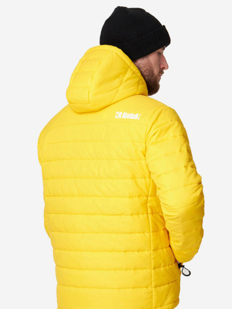 Куртка мужская Alaskan Juneau Yellow утепленная стеганая для рыбалки и охоты