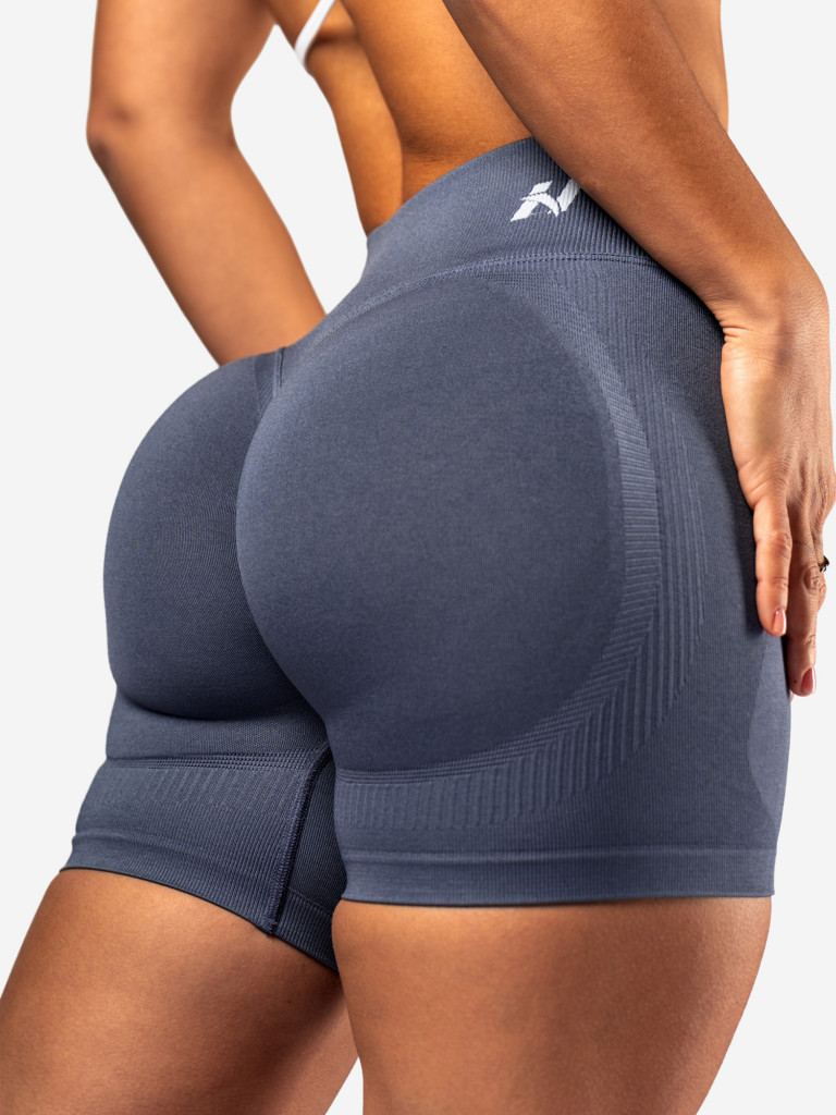 Шорты женские NEBBIA High-Waist Push-Up Shorts POWER 893 Grey