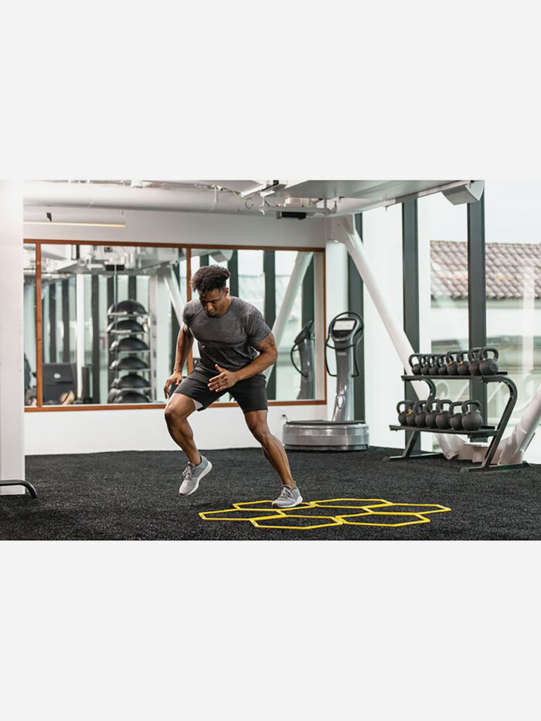 Координационная дорожка SKLZ шестиугольник, 6 шт. , с зажимами