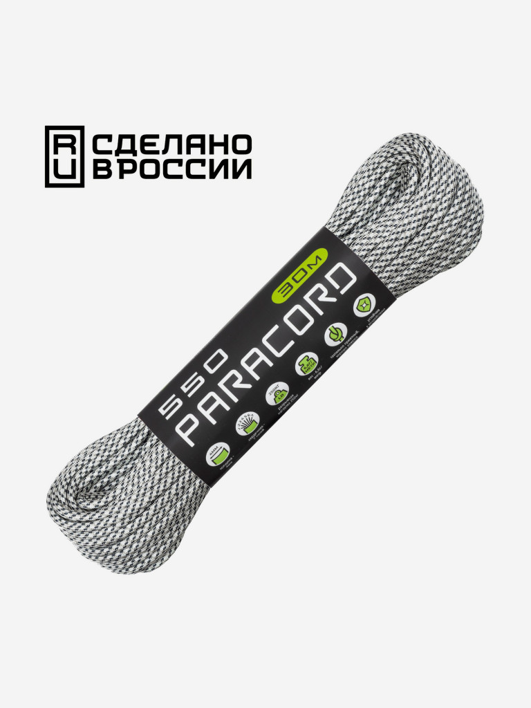 Паракорд 550 CORD nylon 30м RUS (arctic camo)
