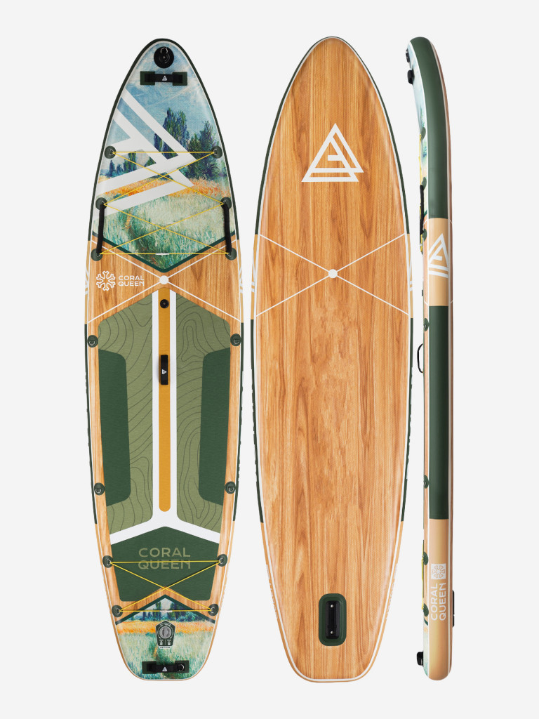 Сапборд двухслойный MARIVA Coral Queen Green 351 см