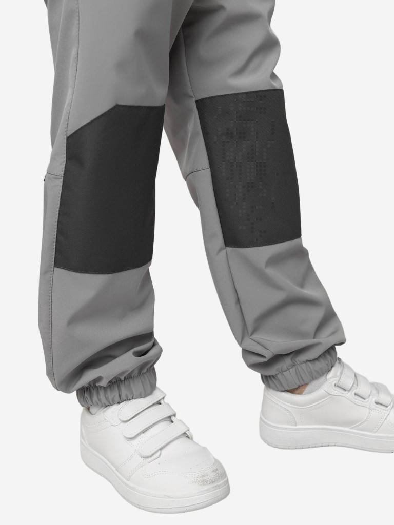 Брюки софтшелл для девочки batik серый