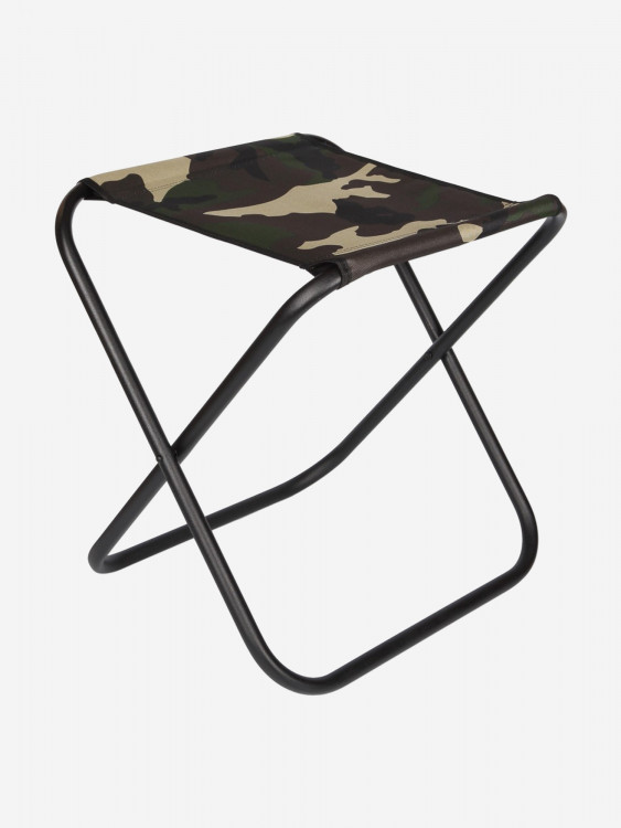 Табурет складной Стандарт большой сталь 16 мм, цвет камуфляж Кедр