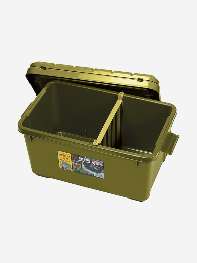 Ящик экспедиционный IRIS OHYAMA RV BOX RV600C c двойной разделенной крышкой, 40 л 61,5x37,5x34 см x аки