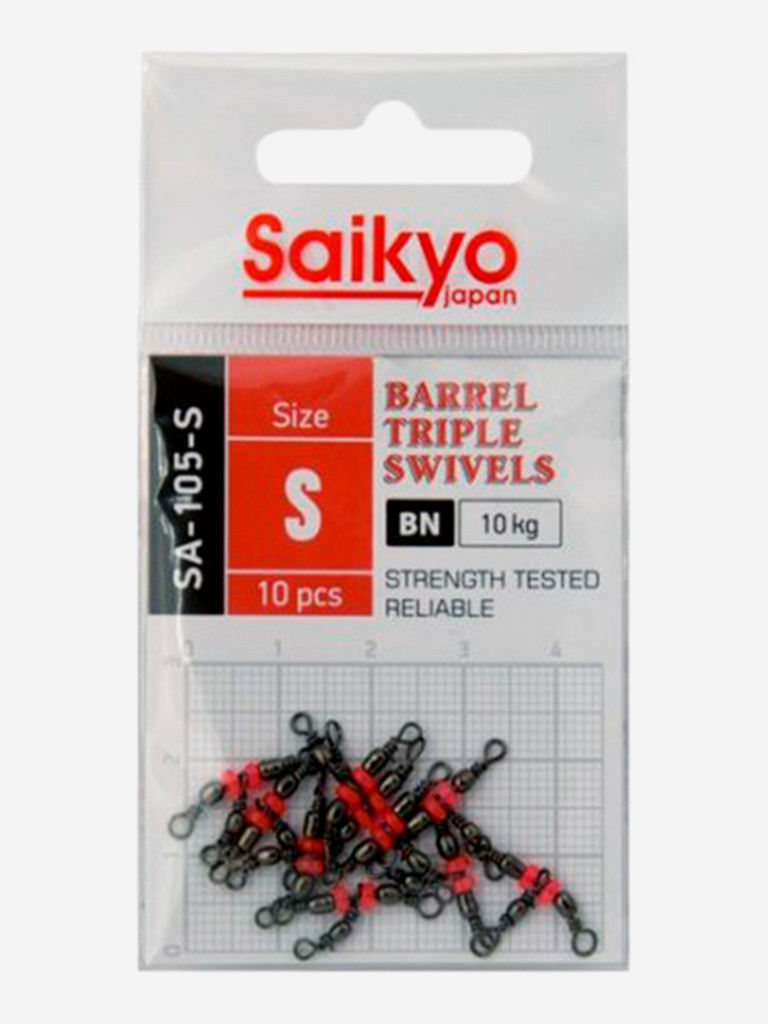Вертлюг Saikyo SA-105-S (2 упаковки по 10 штук)