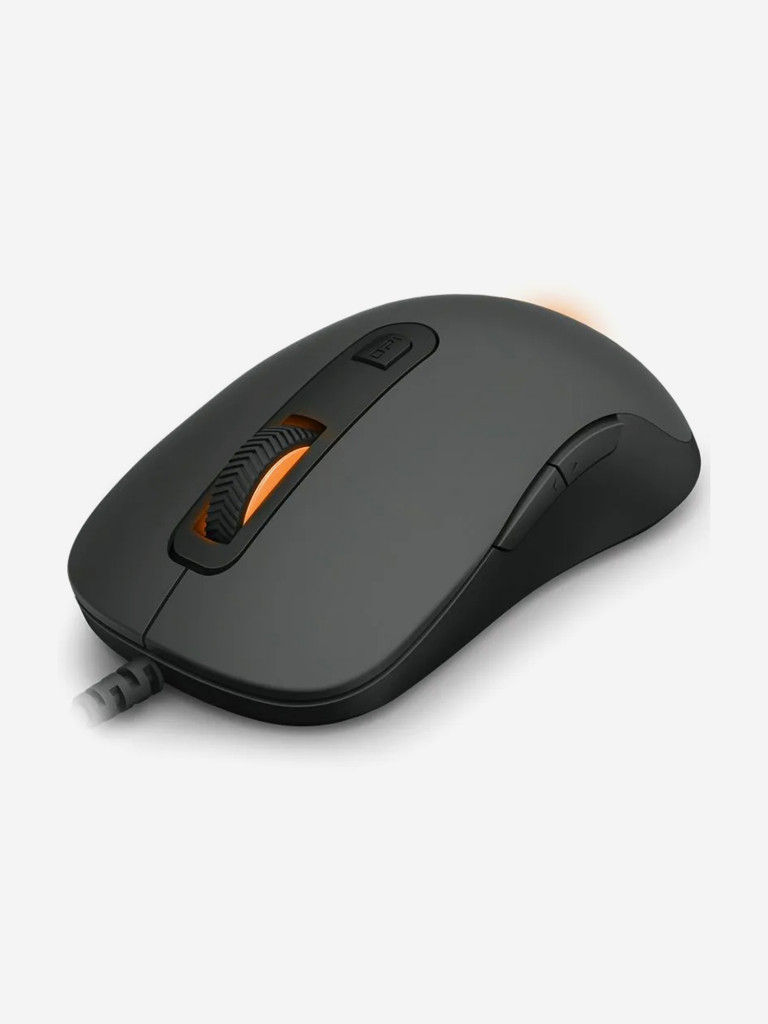 RAPOO Игровая мышь проводная V16RGB, цвет - черный (11928)