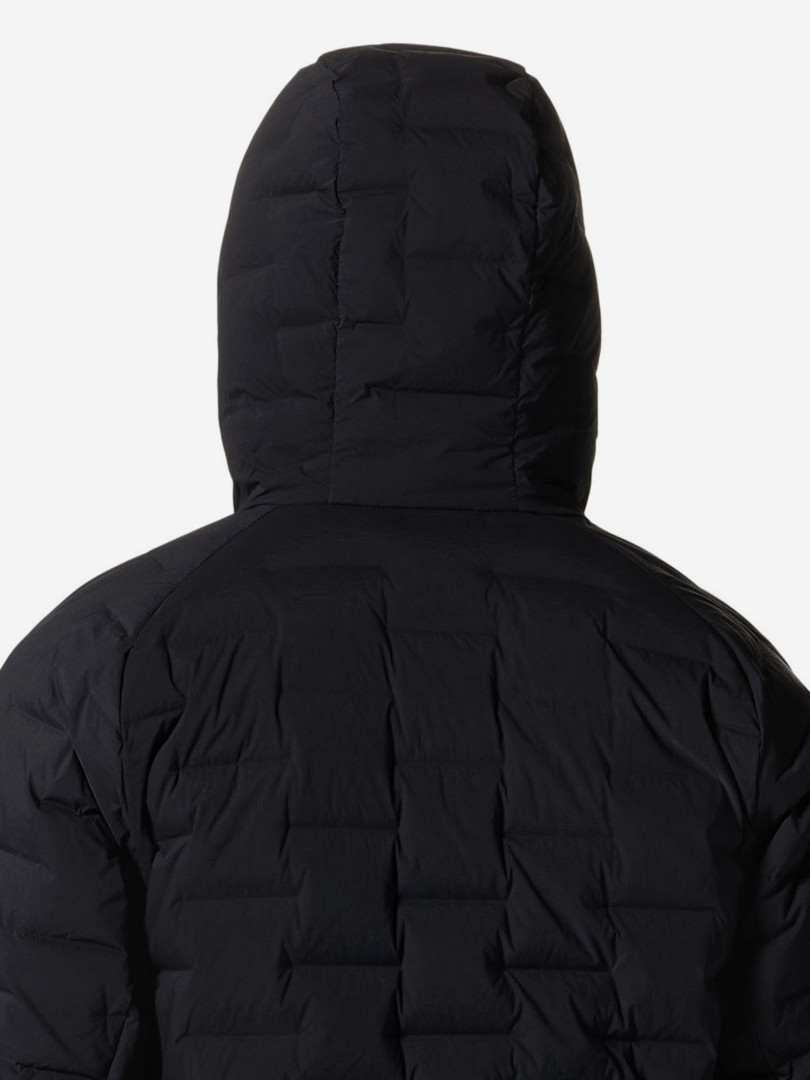 фото Пуховик мужской mountain hardwear stretchdown, черный