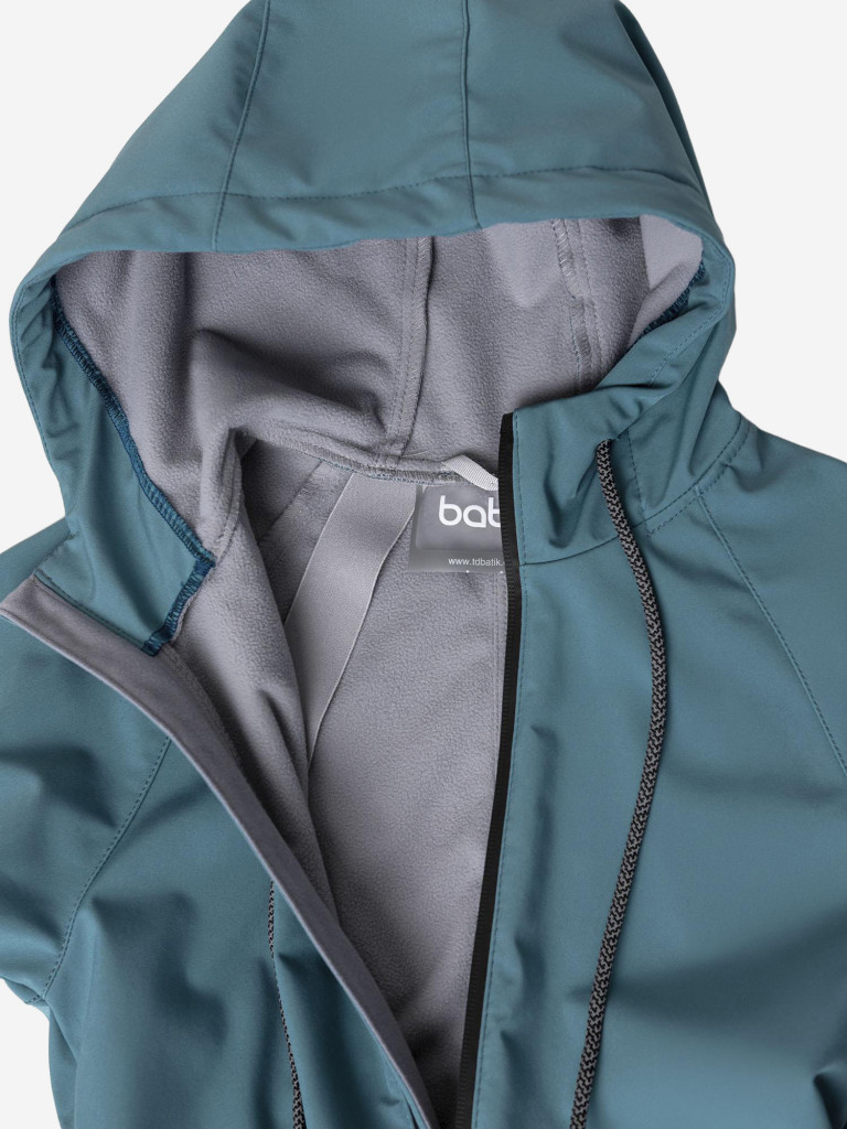 Кобинезон софтшелл для девочки batik холодный зеленый