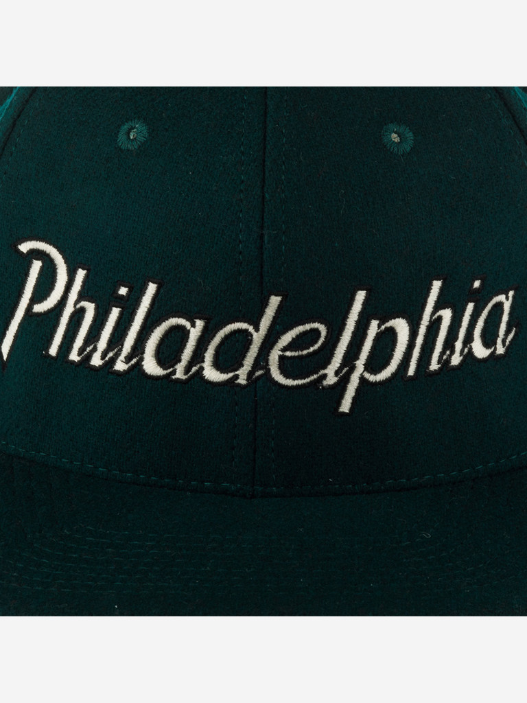 Бейсболка с прямым козырьком HOOD 100-MWL005-PA010-FRA Philadelphia II (зеленый)
