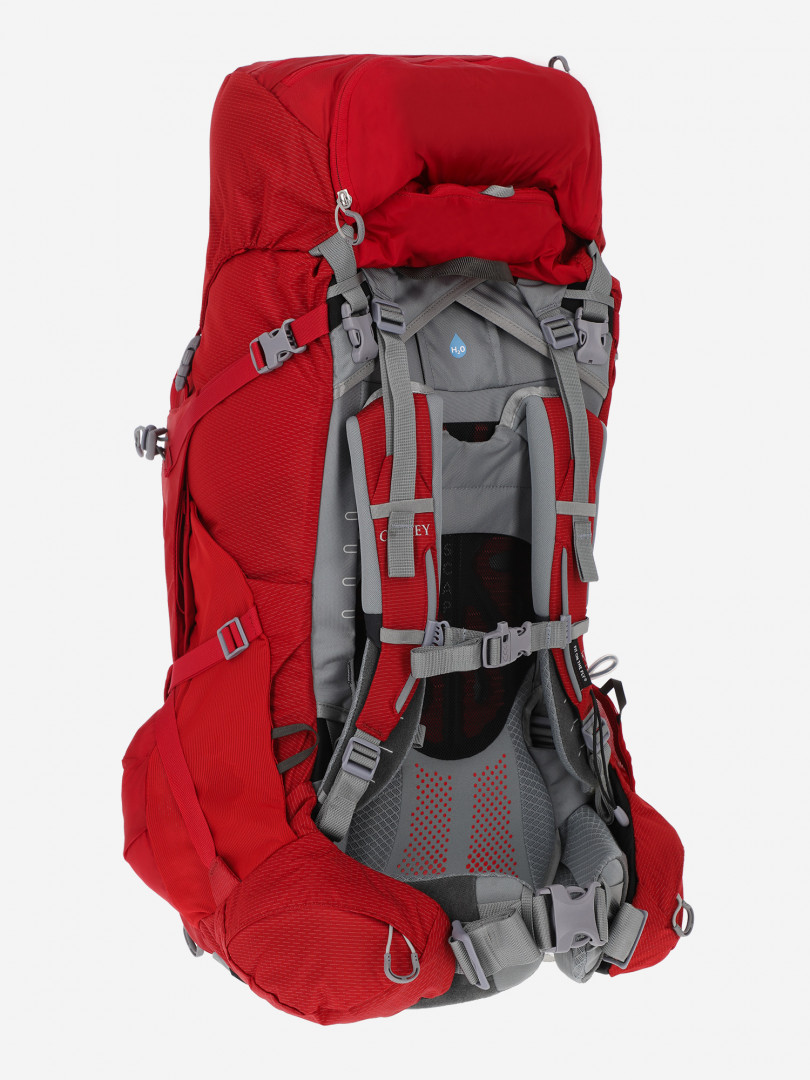 фото Рюкзак женский osprey ariel plus, 60 л, красный