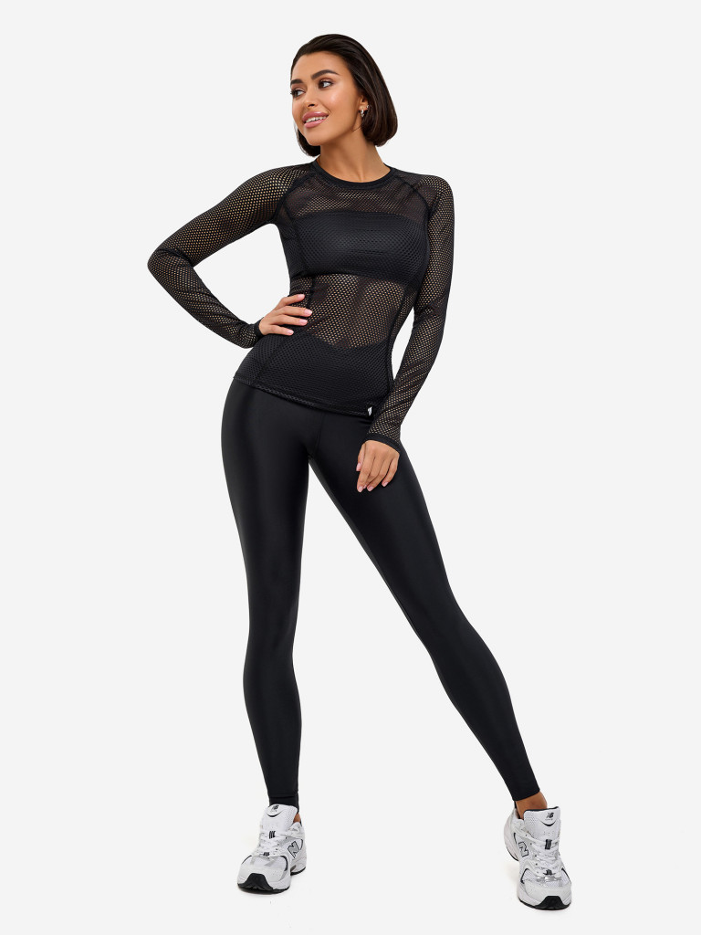 Рашгард женский Bona Fide Rashguard Round Fresh "Black"