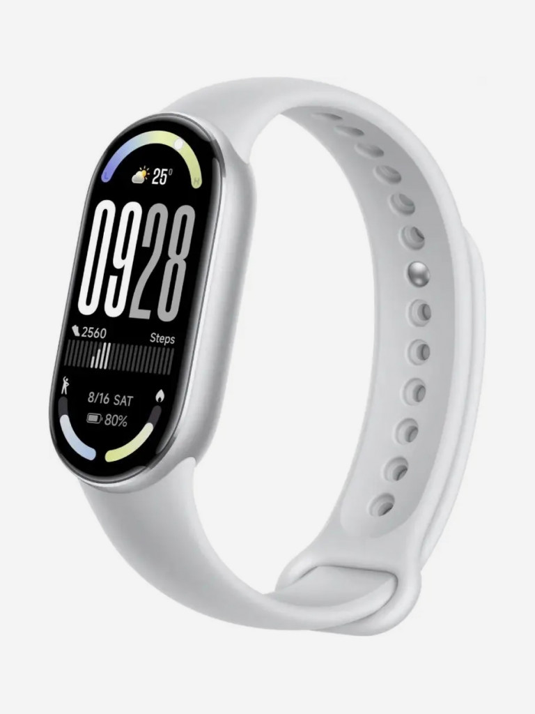 Фитнес-браслет Xiaomi Smart Band 10 серебряный BHR07PSGL