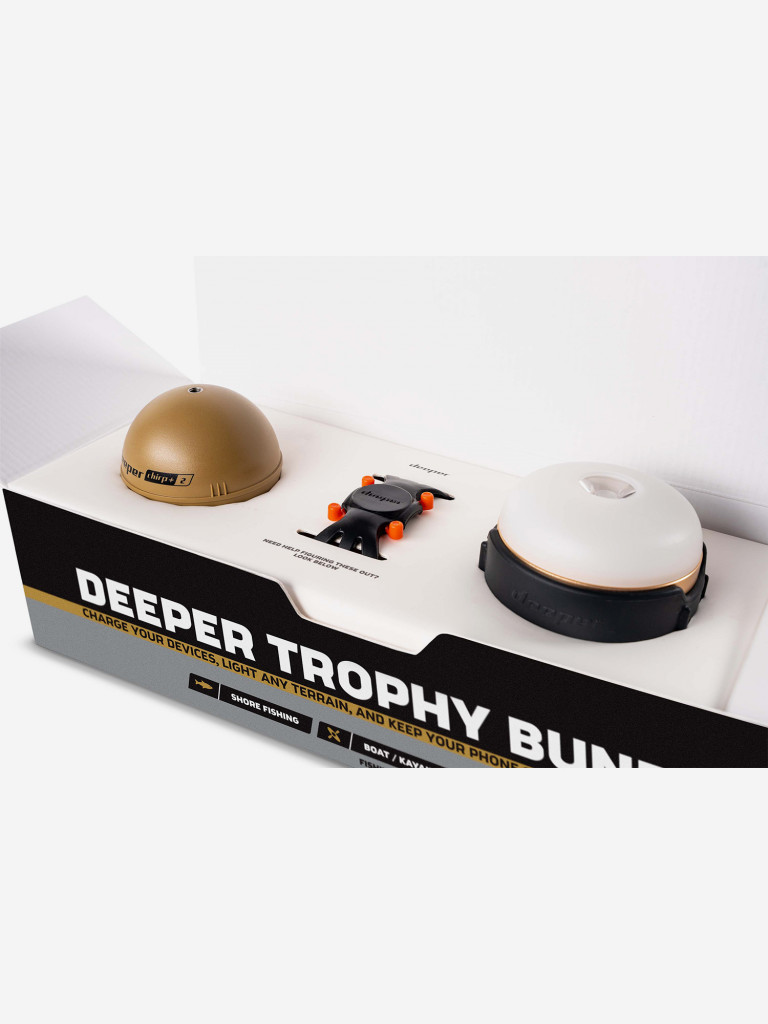 Беспроводной эхолот Deeper Chirp+2 Trophy Bundle