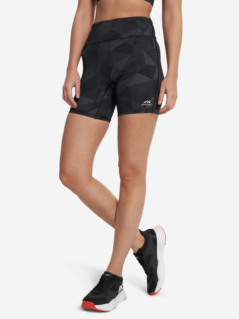 Велосипедки женские Athlex Черный 2429₽