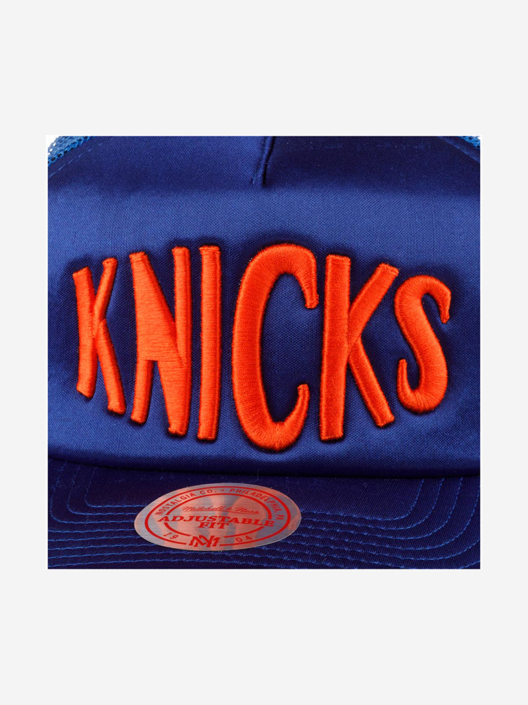 Бейсболка с сеточкой MITCHELL NESS HHSS3467-NYKYYPPPBLUE New York Knicks NBA (синий)