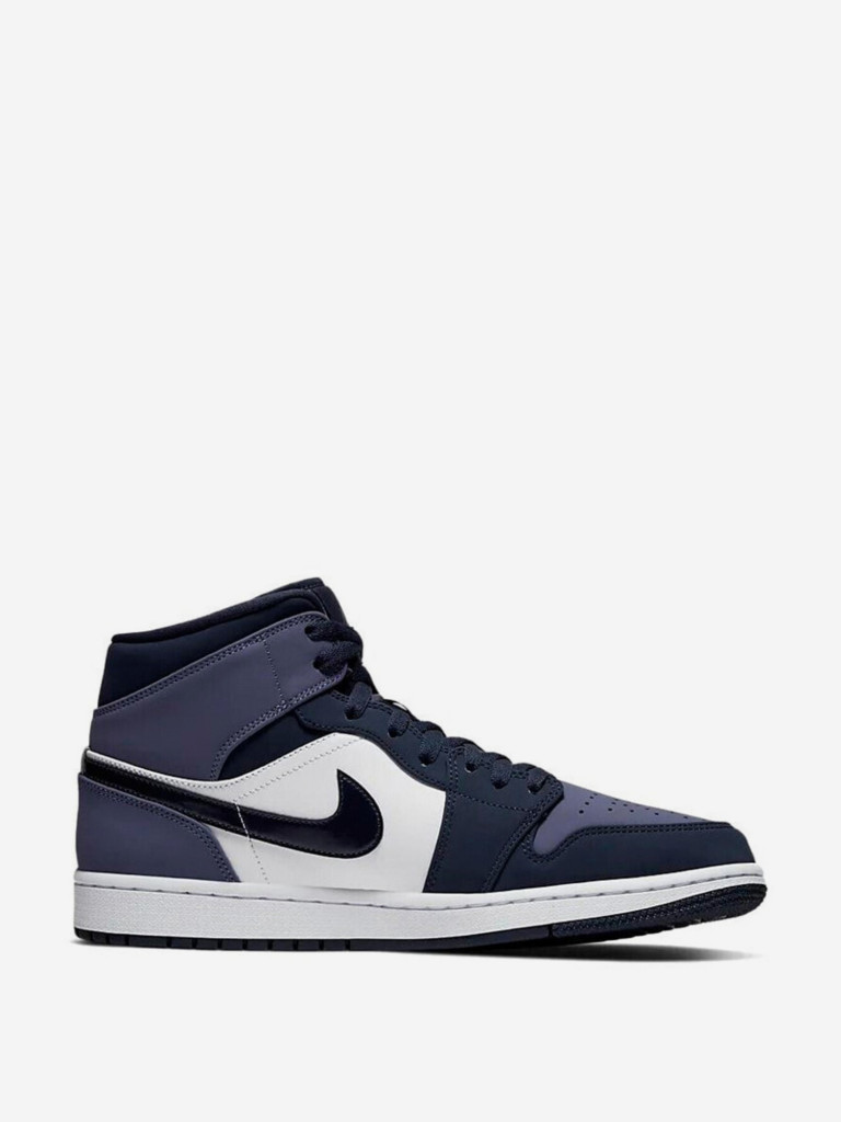Кроссовки Jordan 1 Mid Obsidian Sanded Purple