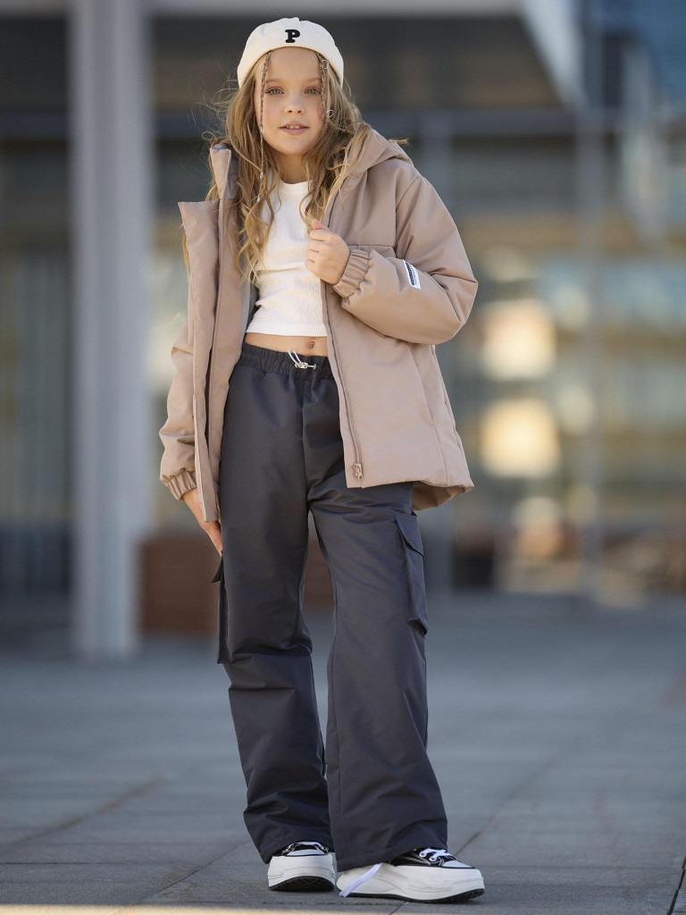 Костюм демисезонный для девочки batik Лайза бежевый