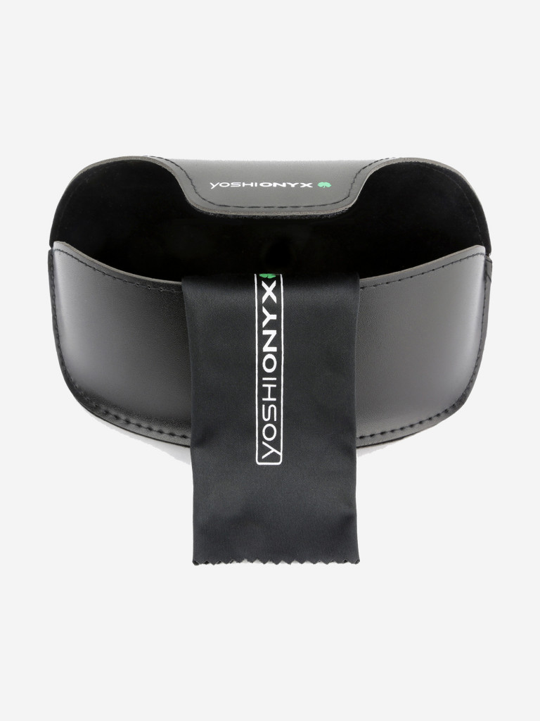 Очки поляризационные Yoshi Onyx дужки синий камуфляж, синие линзы для рыбалки