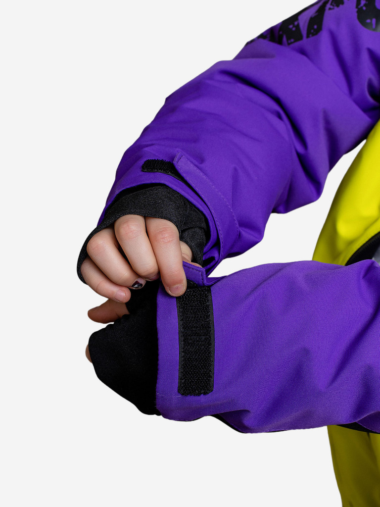 Комбинезон утепленный для девочки batik Марси лимонный