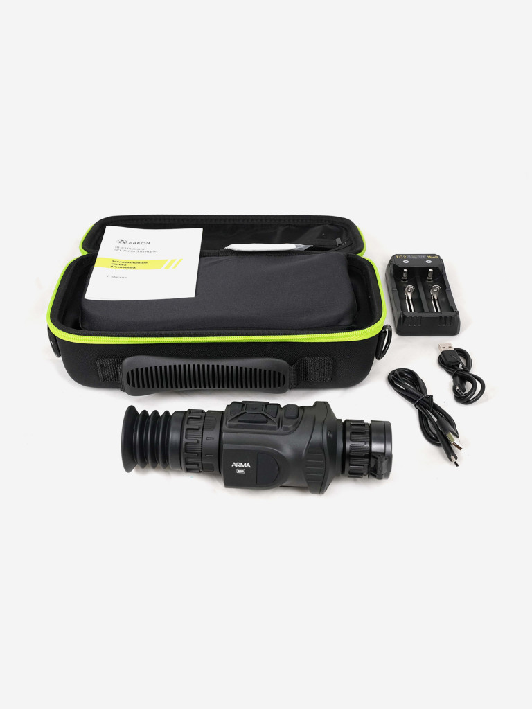 Тепловизионный прицел Arkon Arma SR25 800-1200м, zoom 3,1х-12,4х, WiFi, VOx 256х192рх, OLED 1024х768
