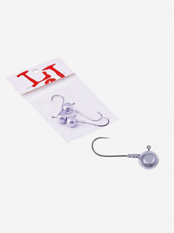 Джиг-головки рыболовные LUCKY JOHN BALL 12г с крючком BN 002/0, набор 3шт