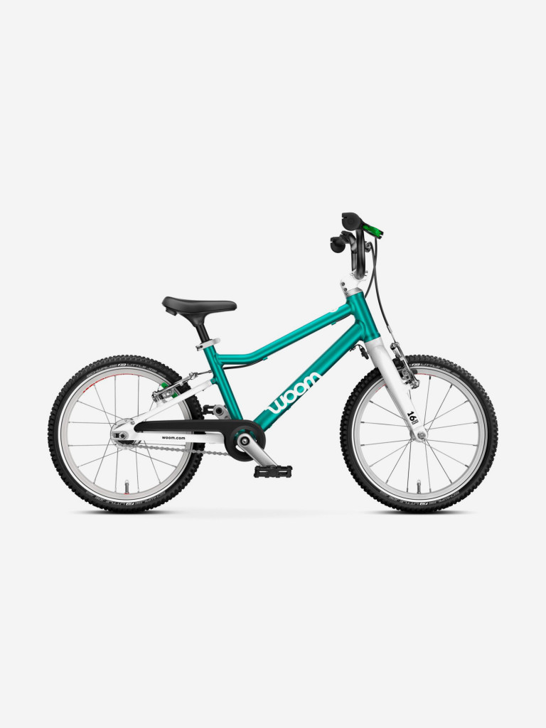 Велосипед детский Woom go 3 AUTOMAGIC metallic petrol 16"
