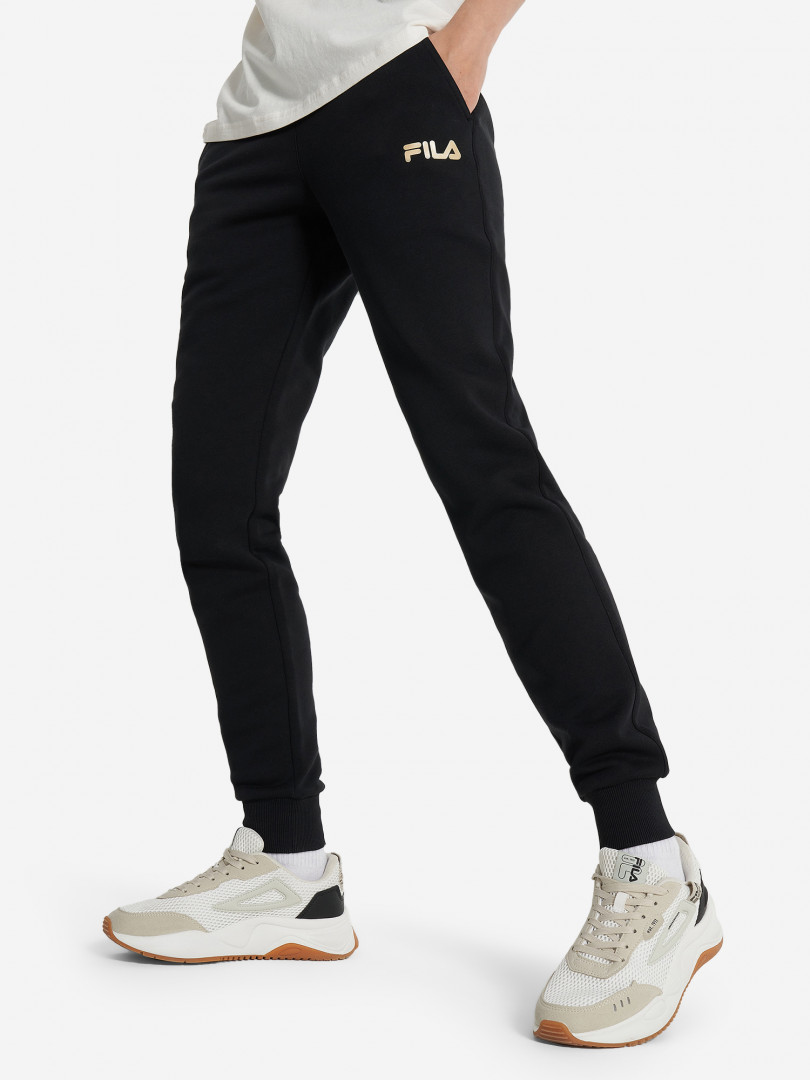 фото Брюки женские fila, черный