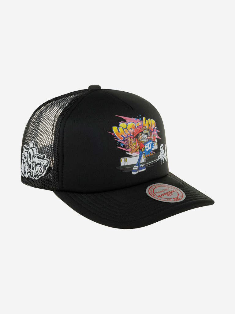 Бейсболка MITCHELL NESS HHSS7574-CLBYYPPPBLCK Hip Hop (черный)