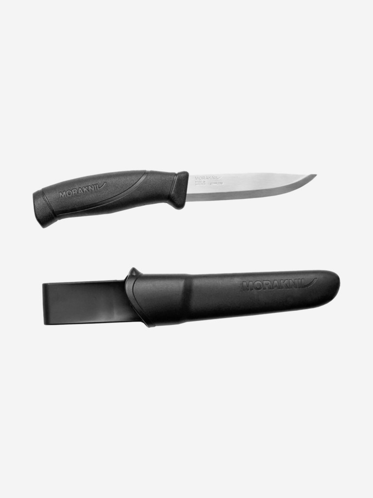Нож туристический Morakniv Companion Black, 218 мм