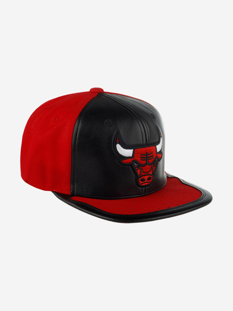 Бейсболка с прямым козырьком MITCHELL NESS 6HSSMM19224-CBUBKRD Chicago Bulls NBA (черный)