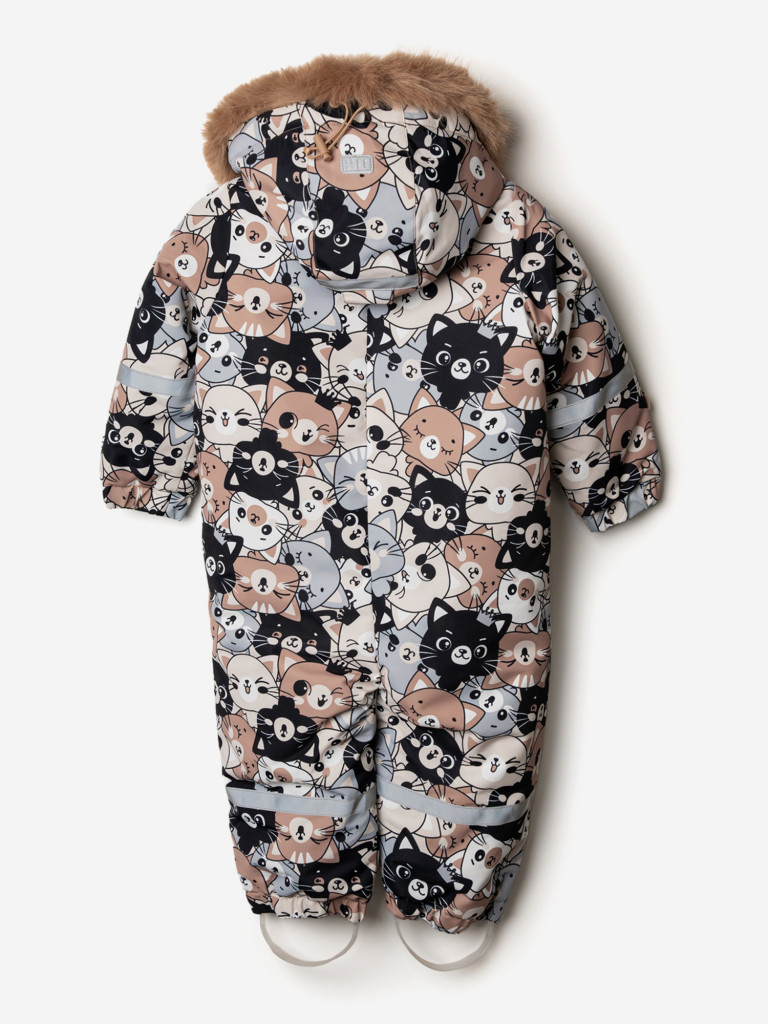 Комбинезон зимний для девочек PlayToday