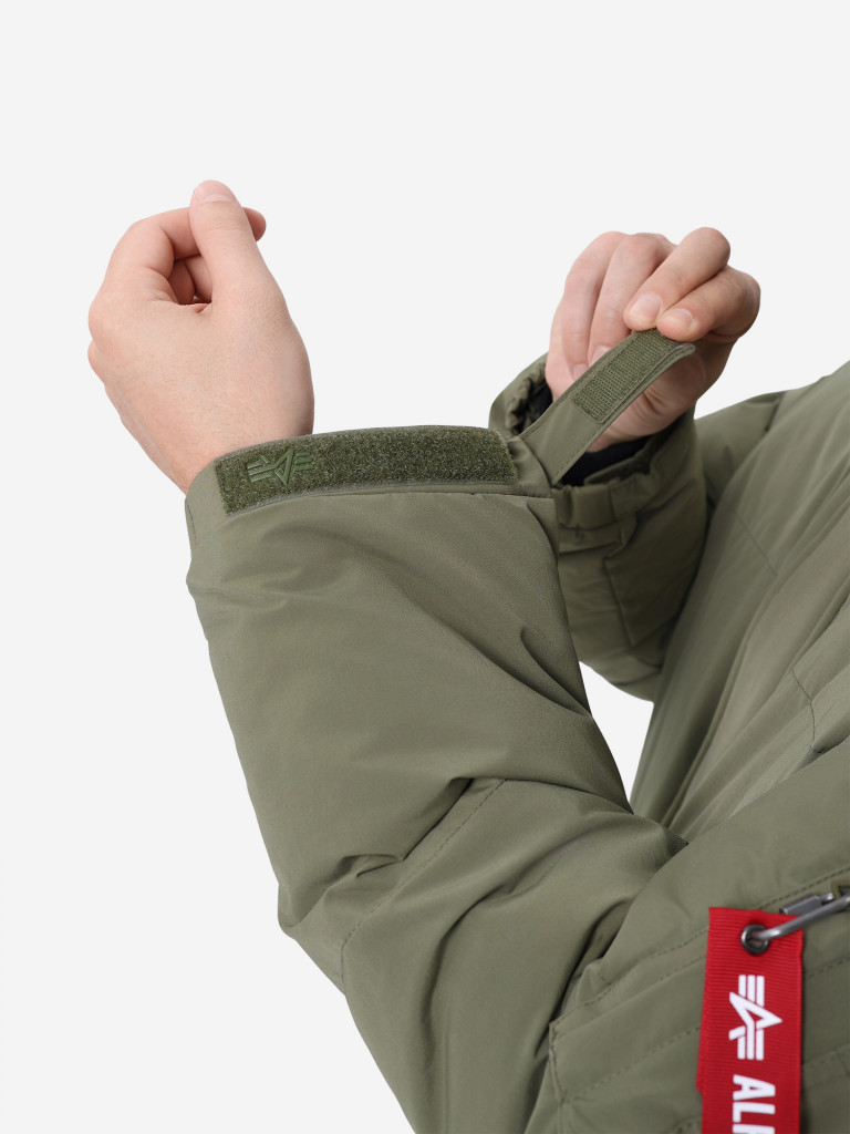 Пуховик длинный зимний мужской Long Puffer Parka Alpha Industries