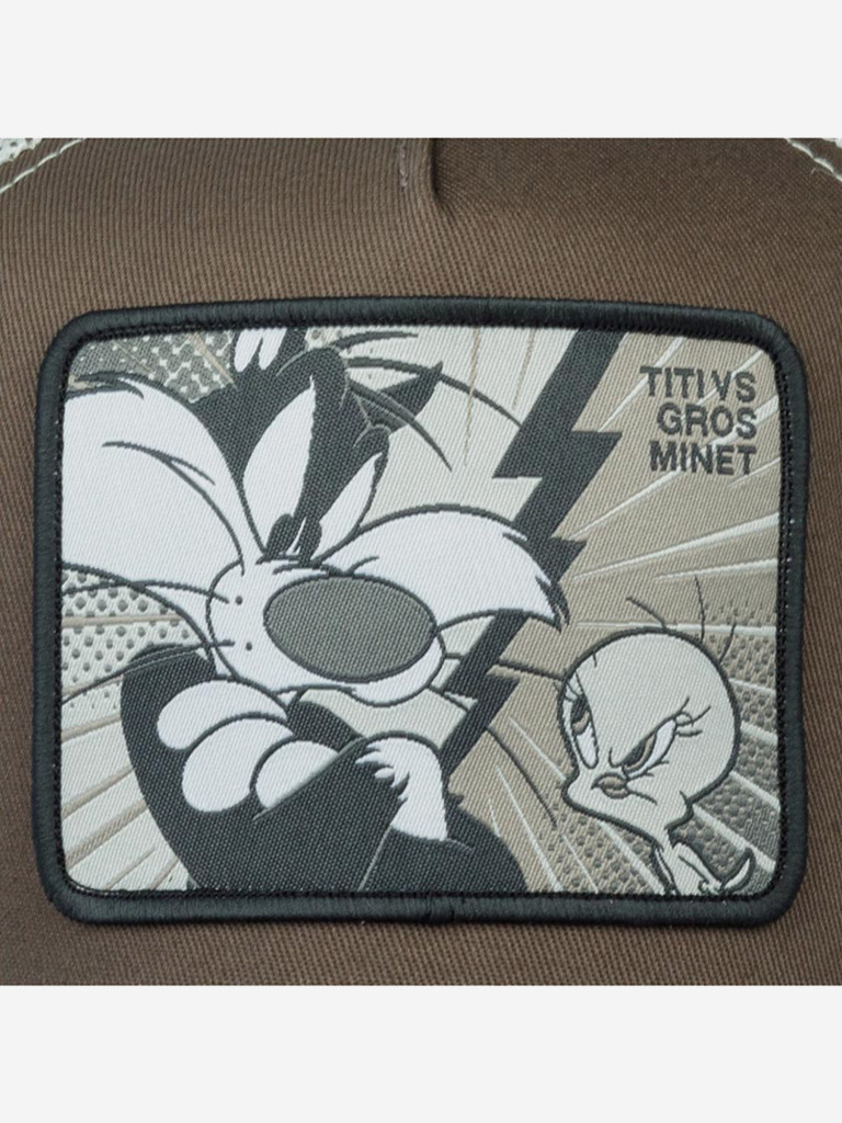 Бейсболка с сеточкой CAPSLAB CL/LOO2/1/TVG2 Looney Tunes Tweety Pie vs Sylvester