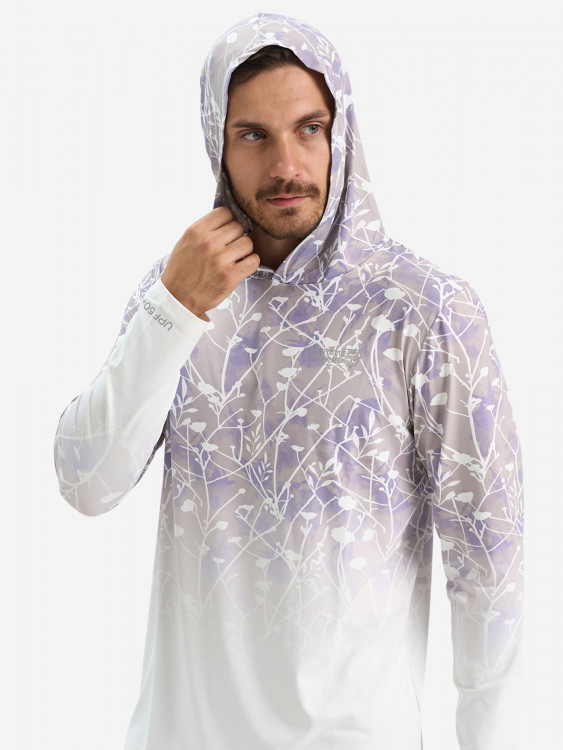 Лонгслив мужской Extreme Fishing ADD-G702H для рыбалки, с капюшоном, UPF50+ с защитой от насекомых