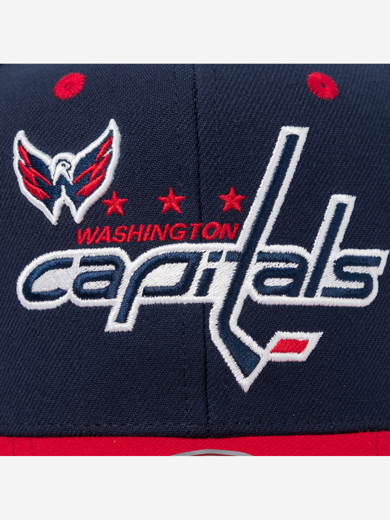 Бейсболка MITCHELL NESS HP8591-WCANAVY Washington Capitals NHL (синий)