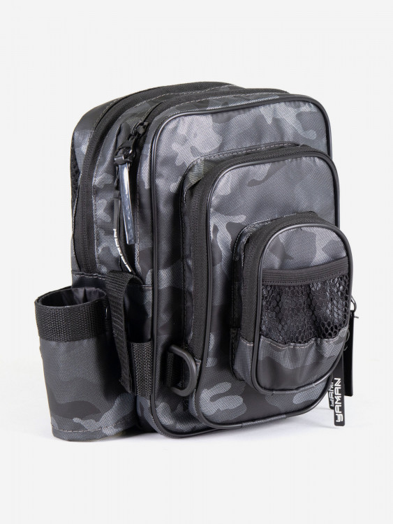 Сумка рыболовная Yaman Street Fishing MultiLock Pocket, 16х19х24 см, цвет серый камуфляж.