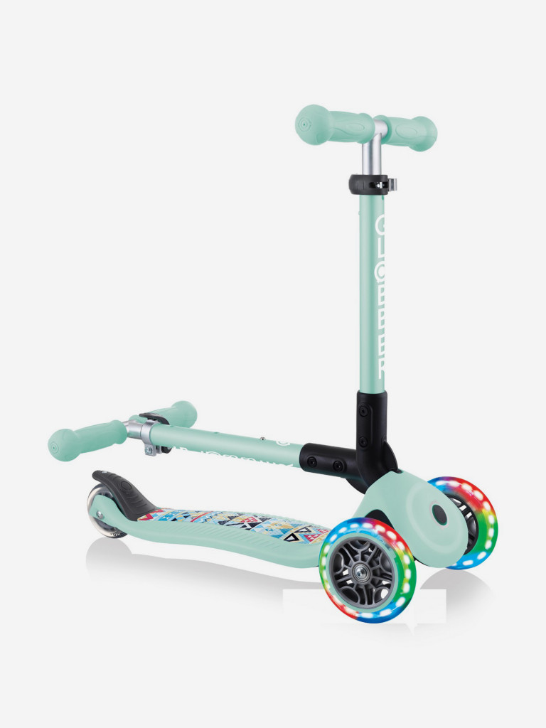 Самокат Globber JUNIOR FOLDABLE FANTASY LIGHTS